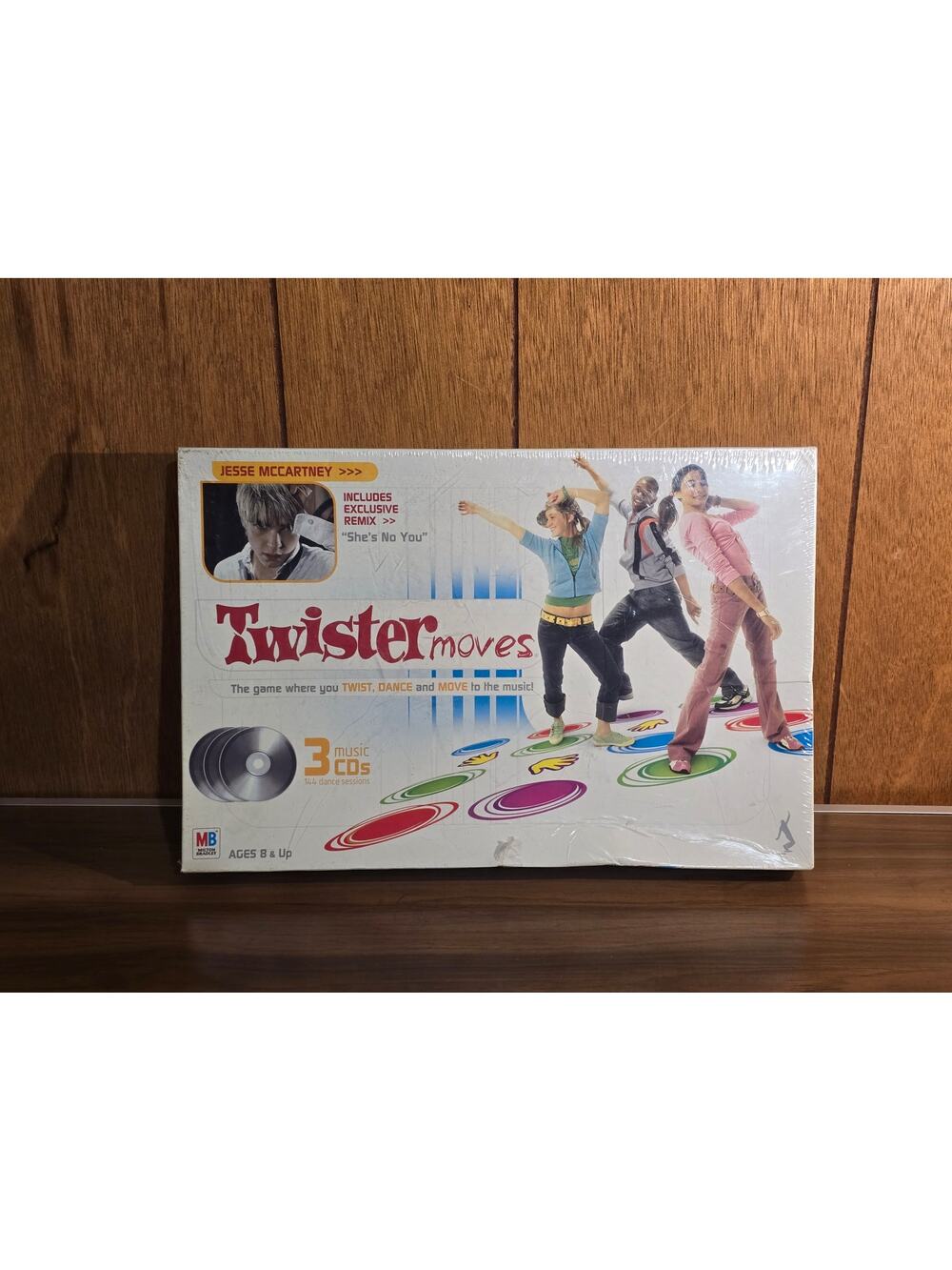 Twister Moves Dance Game w/ 3 Music CDs – Jesse McCartney – Sealed